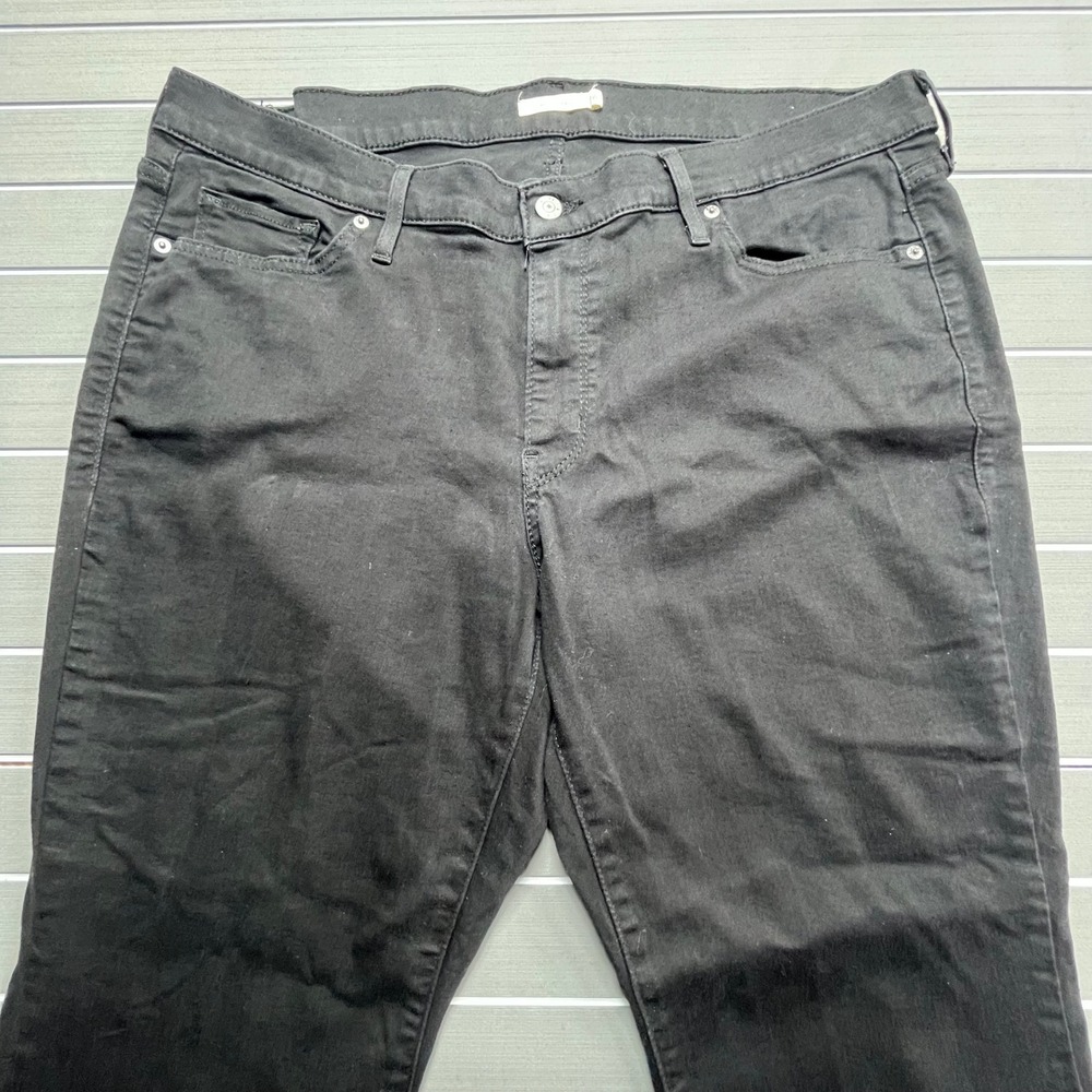 Levi's Women's Classic Straight Black Jeans Size 20W